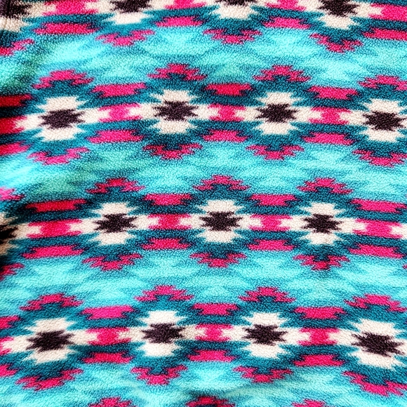 Patagonia Synchilla "Wild Desert' Fleece Pullover Rare Colorful | Women's Size M - Picture 8 of 12